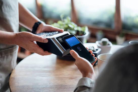 Payment transaction with phone tap