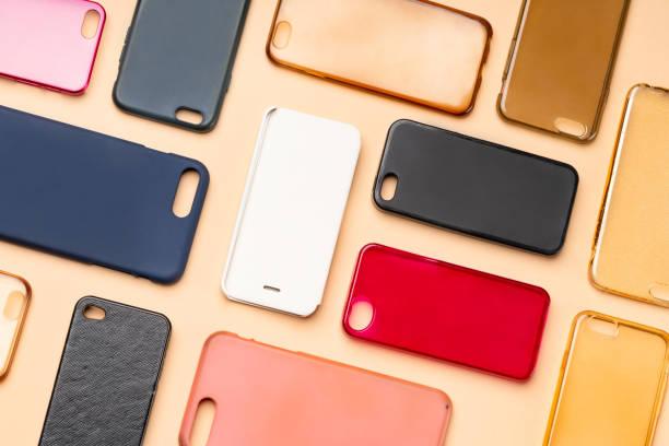 Multi color plastic smartphone cases
